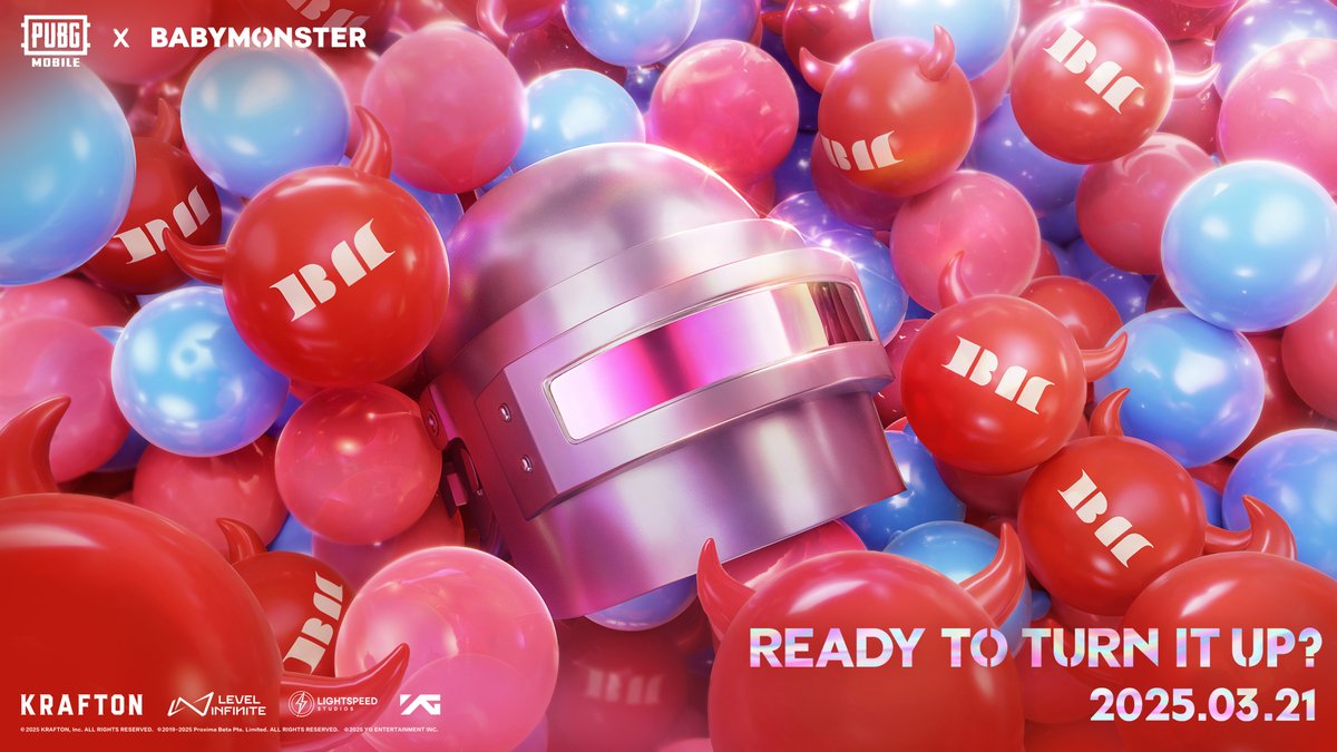 Mark your calendars! PUBG MOBILE x BABYMONSTER arrives on March 21, bringing exclusive content and rewards! 💥 📲 #PUBGMxBABYMONSTER #BABYMONSTER