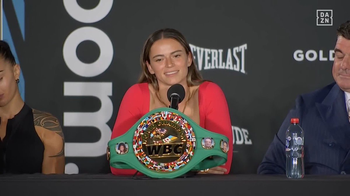 ๐ฃ๏ธ "I'm more than ready. I hope Tiara brings this same energy on Saturday. We've prepared for the best version of Tiara Brown." - Skye Nicolson #KambososWyllie | DAZN Boxing | #NicolsonBrown