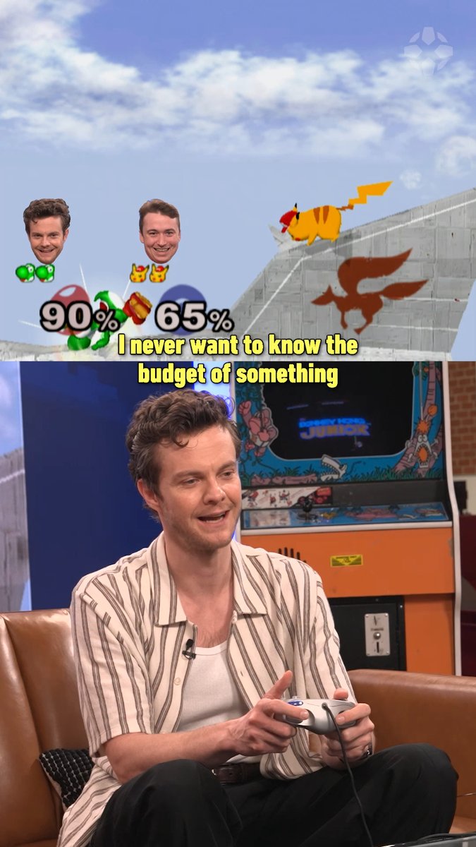Novocaine's Jack Quaid talks movie budgets and the revolutionary side-B in Super Smash Bros. Melee. Watch the full IGN Arcade episode: