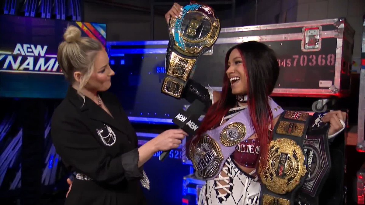 "Who mentored her?!" - TBS Champion Mercedes Moné speaks on her match against Billie Starkz earlier tonight. Watch #AEWDynamite LIVE on TBS + Max Renee Paquette | Último Moné