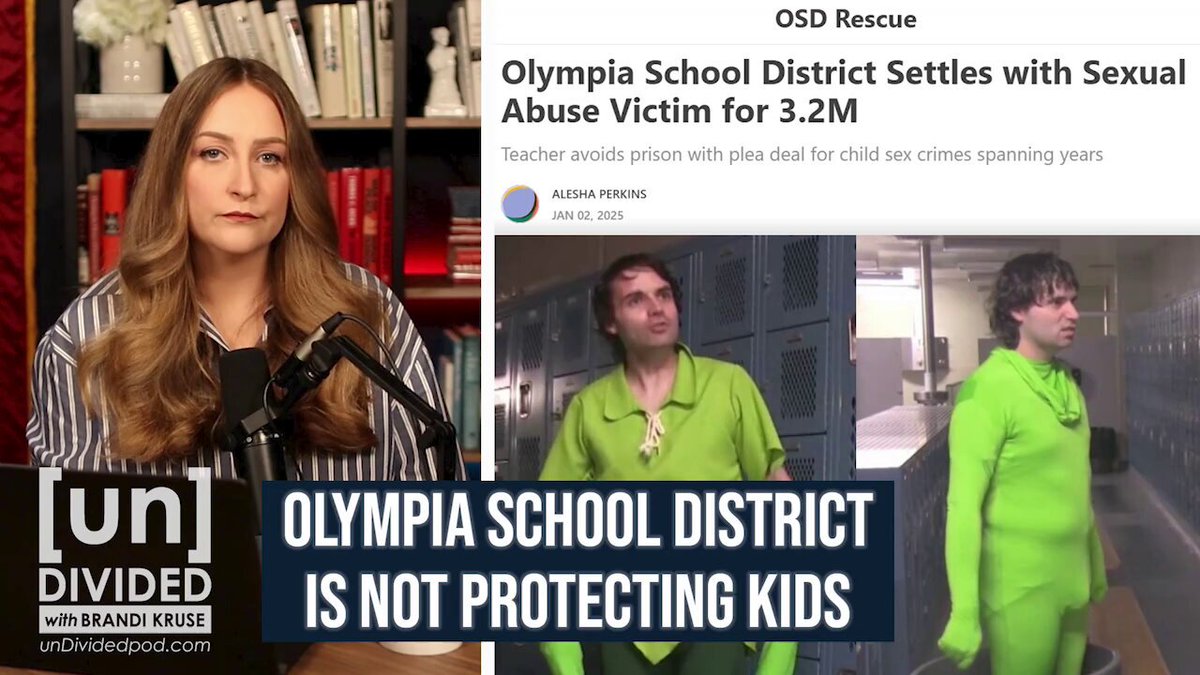 Of all the disgusting stories out of the Olympia (WA) School District, this is the worst. A teacher accused of grooming and sexually abusing a student for YEARS will get NO PRISON TIME. And the district covered for him every step of the way.