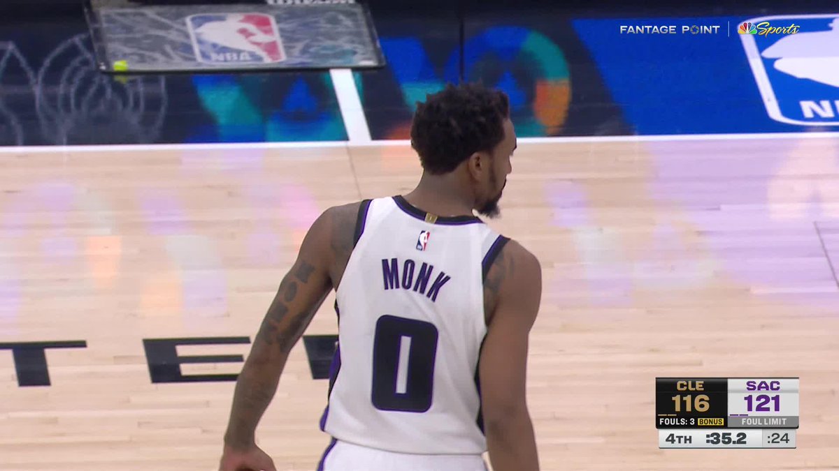 MALIK MONK WITH A POTENTIAL DAGGER ON CLEVELAND 😱