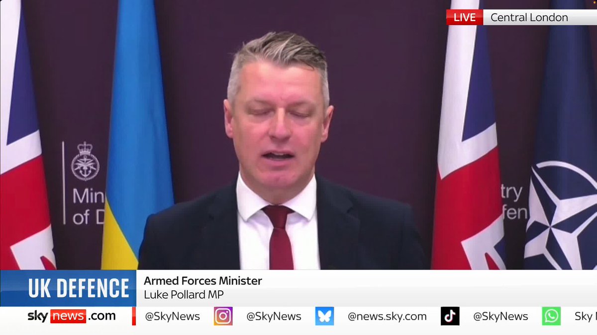 Armed forces minister Luke Pollard says it was 'as expected' for the UK to be excluded from the European defence budget. 📺 Sky 501, Virgin 602, Freeview 233 and YouTube