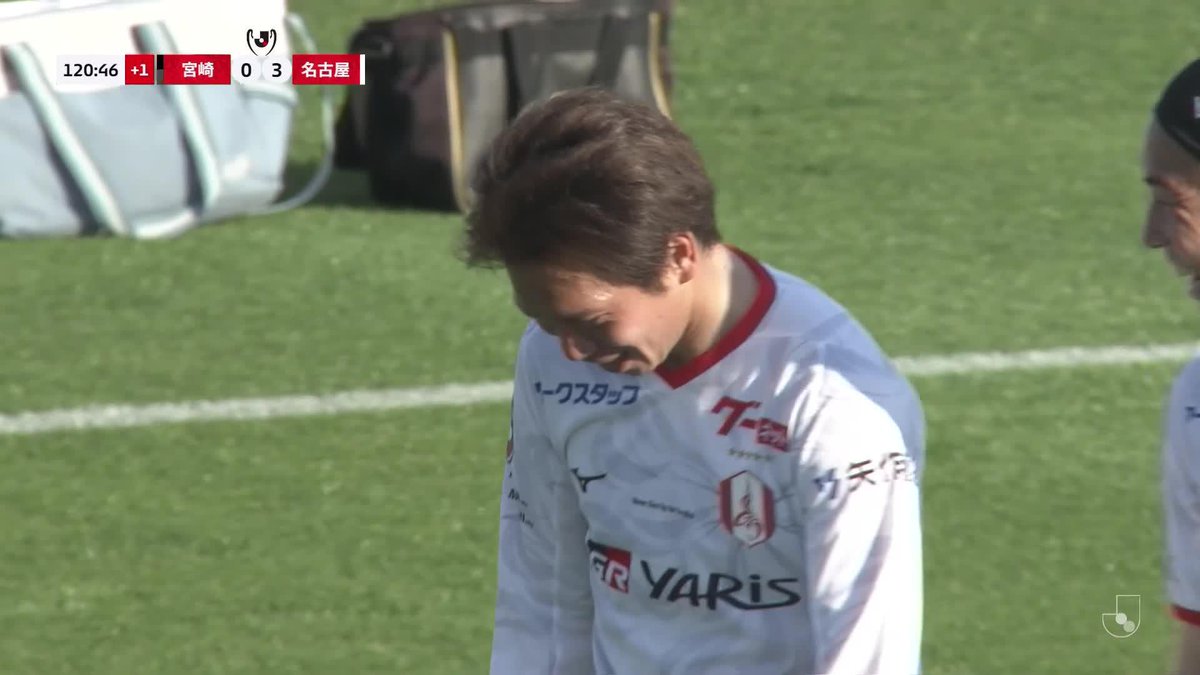 技ありのループシュートで #浅野雄也 が2ゴール目💫 🎦 ゴール動画 🏆 JリーグYBCルヴァンカップ 第1回戦 🆚 宮崎vs名古屋 🔢 0-3 ⌚️ 120+1分 ⚽️ 浅野 雄也(名古屋) #ルヴァンカップ