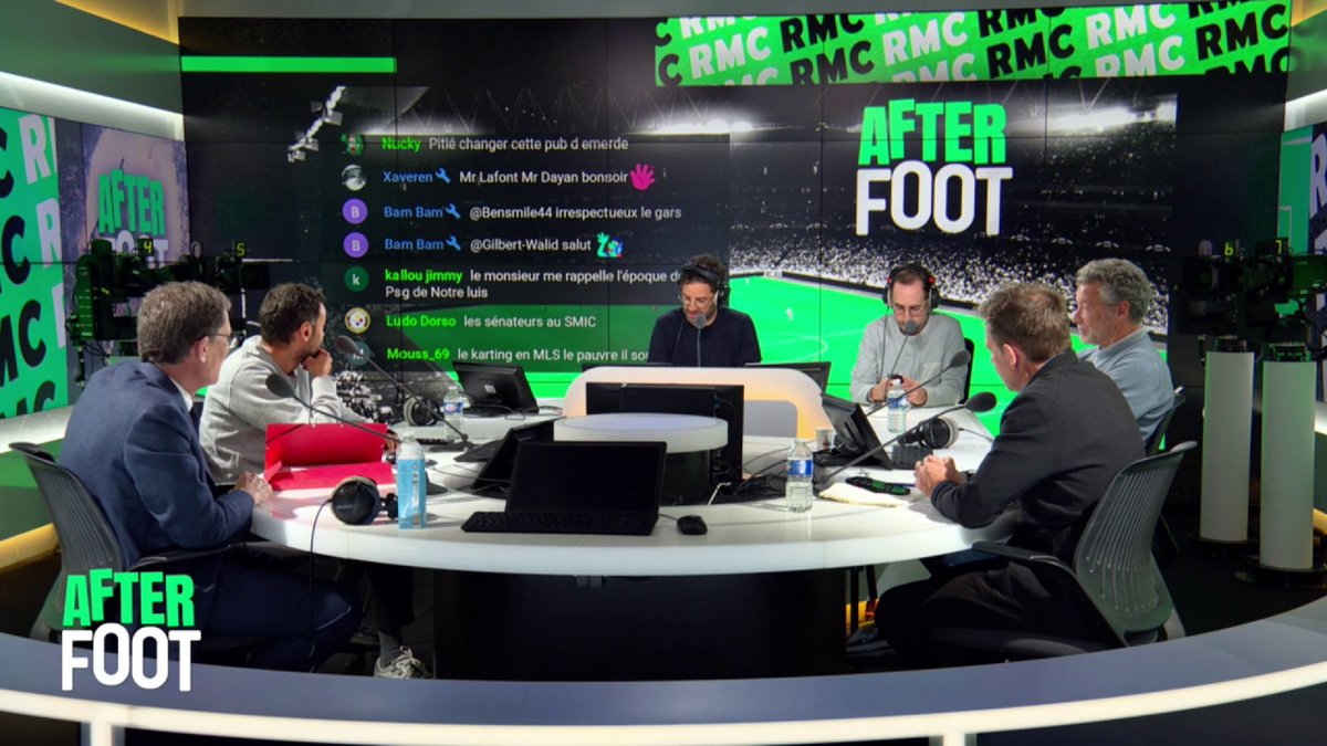 Regardez et retenez bien cet extrait After Foot RMC Je n’ai pas pour habitude de mettre en avant le travail de mes anciens camarades, mais là il faut mettre cet extrait sous cloche. 👍🏻 Daniel Riolo Gilbert Brisbois Nicolas Jamain Jimmy BRAUN