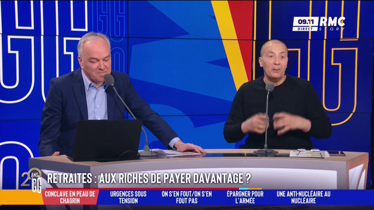 💶 Retraites : aux riches de payer plus ? 🗣️ Mourad Boudjellal : "Est-ce qu'on a envie d'être dans une société où le fait de devenir riche soit considéré comme un délit, comme une possible punition... J'ai envie d'être dans un pays qui encourage les gens à devenir riches !" #GGRMC