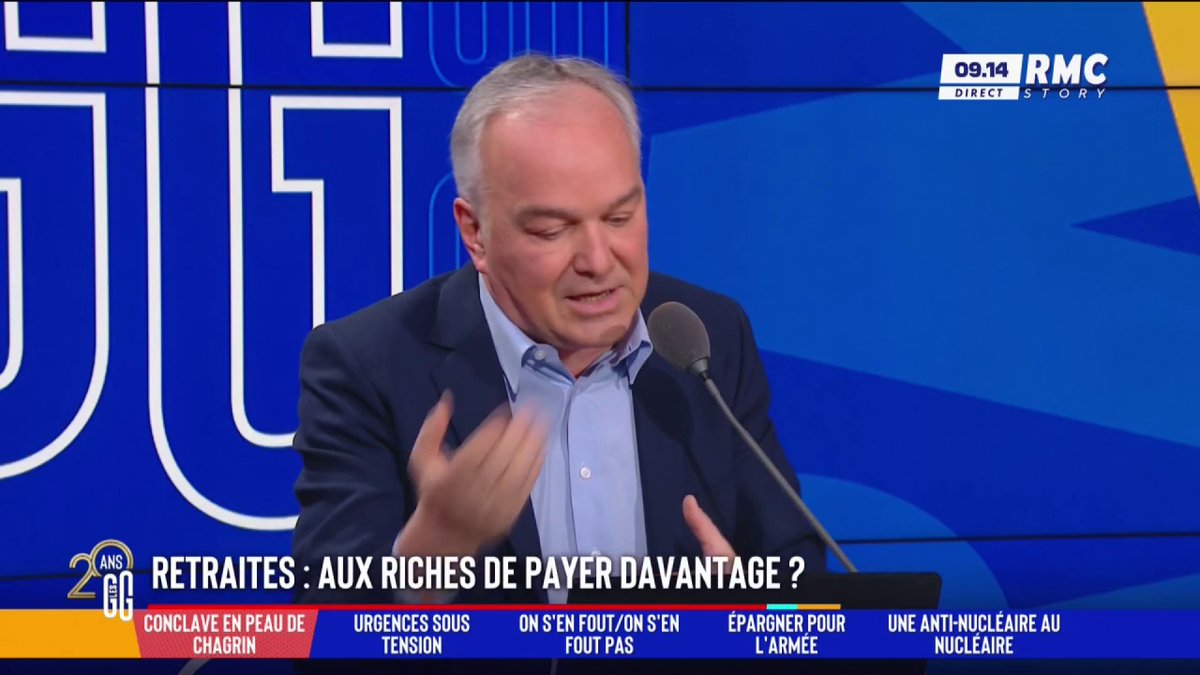 🗣️ Olivier Truchot : "On est le pays le plus redistributif ! Après redistribution, l'écart entre les riches et pauvres a été divisé par 4... Une bonne partie de la gauche, très démagogique, oublie de dire que le pays est très redistributif... et c'est tant mieux !" #GGRMC