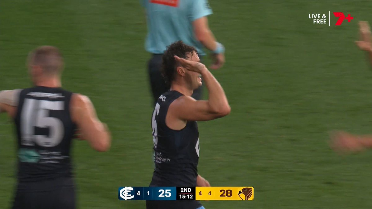 Simply what we love to see. #AFLBluesHawks