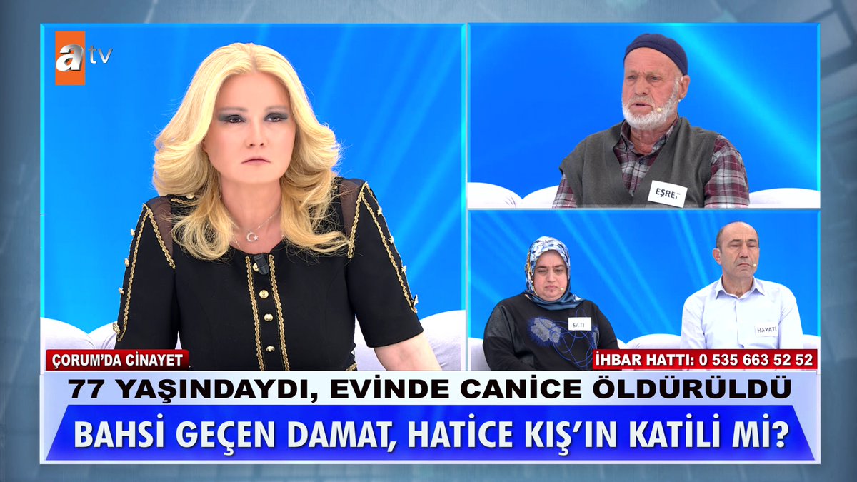 77 yaşındaydı, evinde canice öldürüldü! Bahsi geçen damat, Hatice Kış'ın katili mi? #MügeAnlıİleTatlıSert #MügeAnlı atv