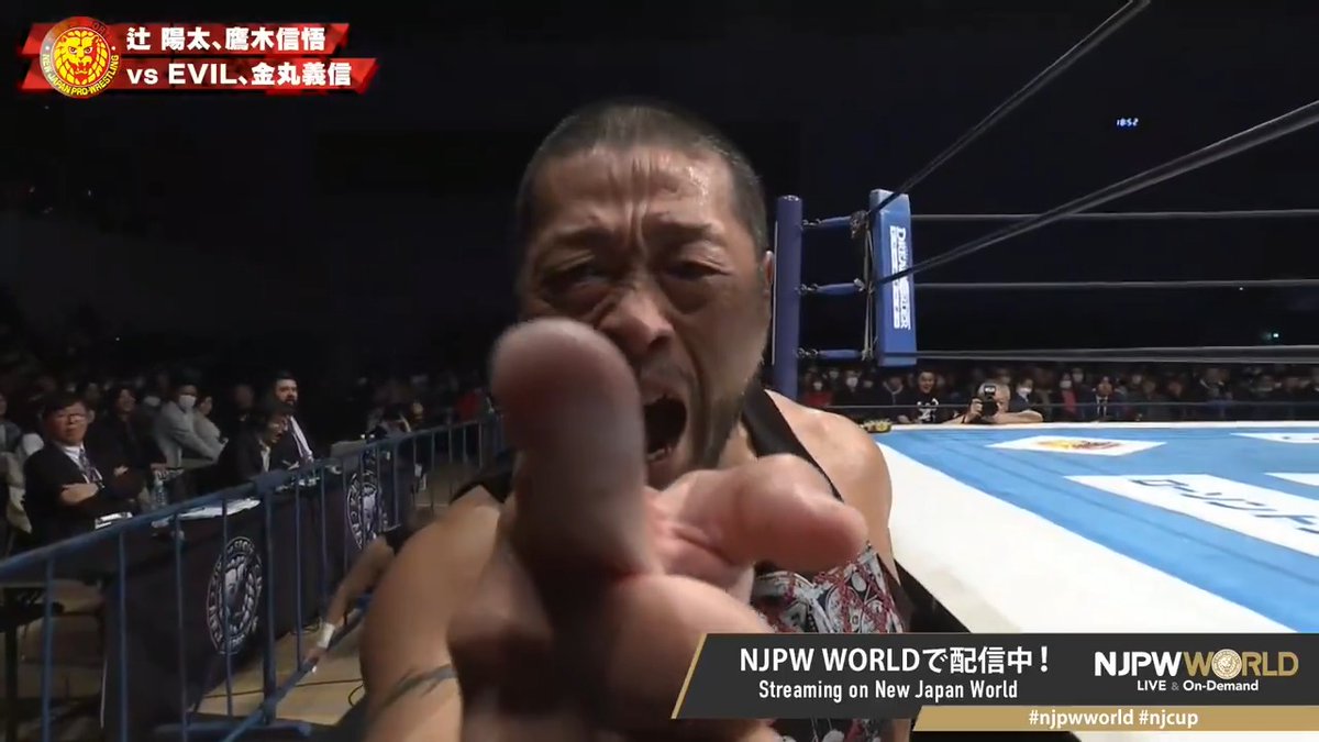 .鷹木 信悟(SHINGO TAKAGI) "My time is..." .ディック東郷 "Kita Kita Kita🫵" Sign up Now & Stay tuned to #NJPW #njpwworld #njcup