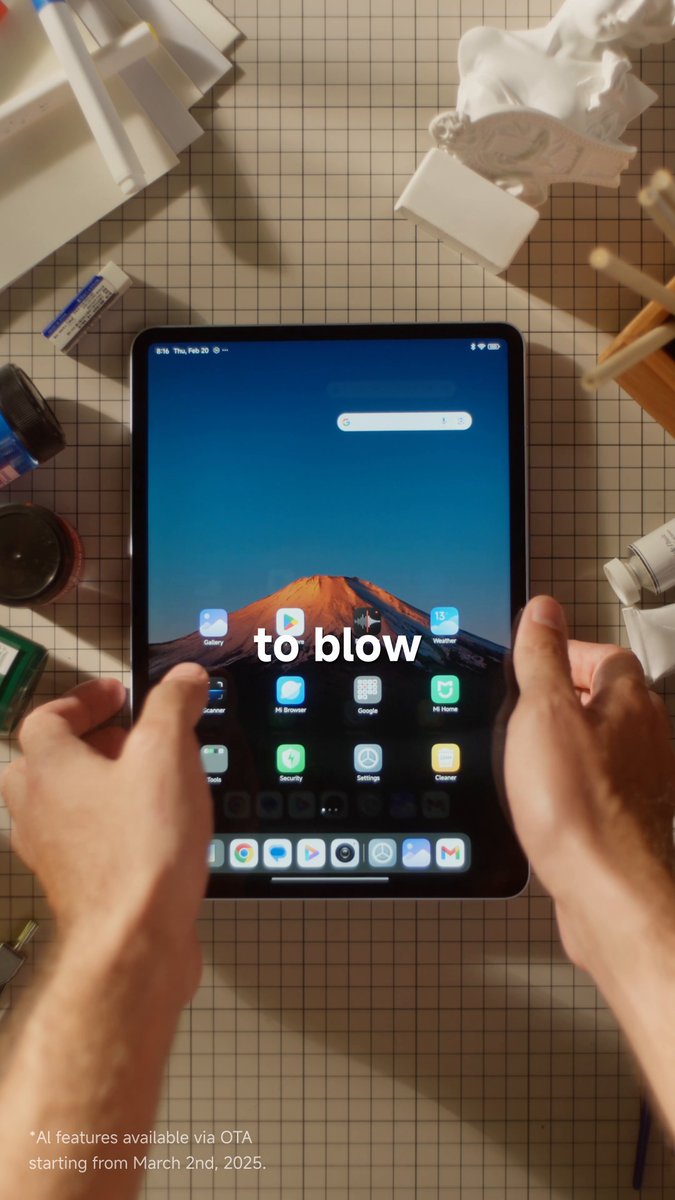 Improve efficiency with these special features on #XiaomiPad7Series. Let #XiaomiHyperAI assist you in the arts🎨, in math🟰, and even in chemistry🧪. Learn more: