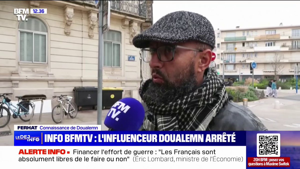 Arrestation de Doualemn: “Il a grandi ici, il a sa famille ici. Tout le monde est sous le choc”, indique un ami montpelliérain de l’influenceur