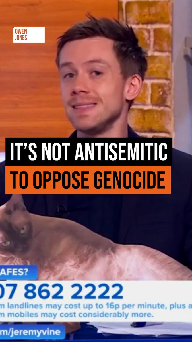 It's not antisemitic to oppose genocide.