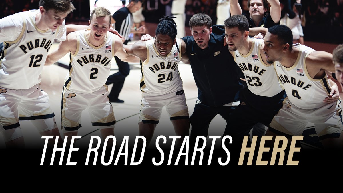 This is a story you helped write, and the road starts here. 🏀 Get excited for the big dance. @boilerball is back in the NCAA men’s basketball tournament! We’re here together. We cheer together. We bleed old gold and black — together. #BoilerUp #MarchMadness Purdue Sports