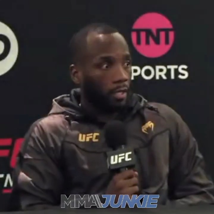 Leon Edwards' #UFCLondon media day session was derailed by fire alarm testing. 🚨😂 "I feel like Belal did that."