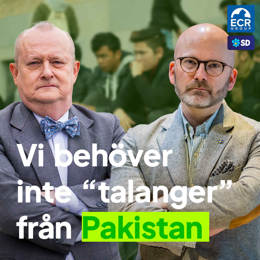 Vi behöver inte "talanger" från Pakistan Tillsammans med Dick Erixon röstade jag igår nej till EU:s 'talangpartnerskap' som banar väg för massinvandring från länder som Marocko, Pakistan och Bangladesh. Mer om vad som står på spel finns länkat i kommentarsfältet.