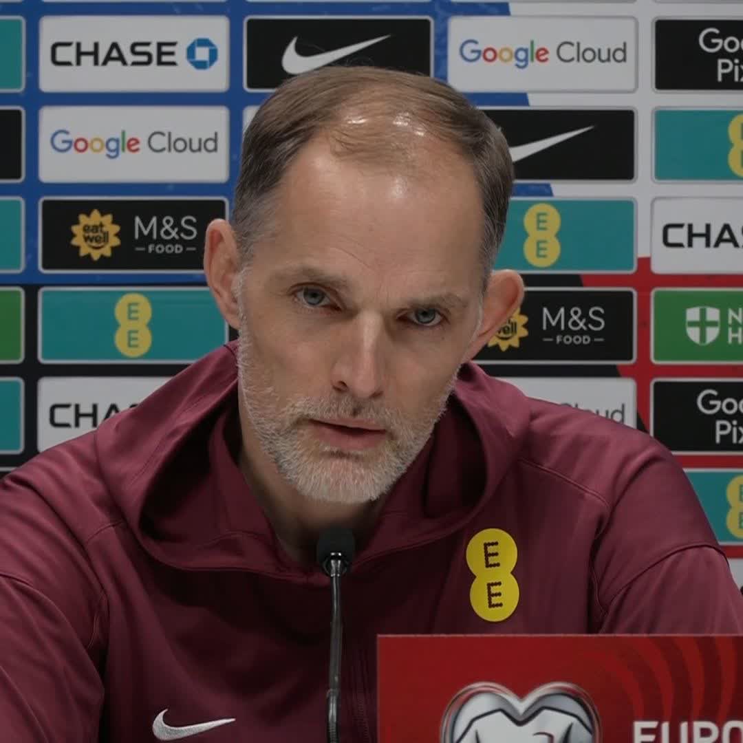"We play with a hunger and the joy to win, and not with the fear to lose" 🗣️ Thomas Tuchel speaks ahead of his first game in charge of England at Wembley Stadium against Albania.