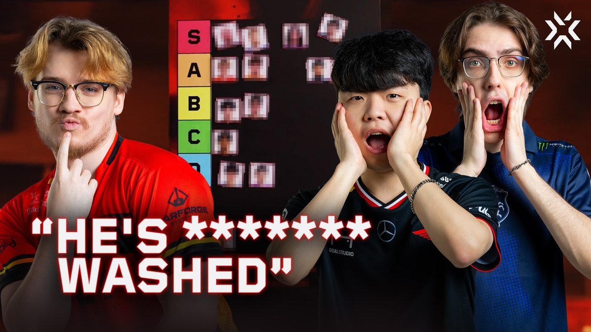 Player Tier lists are here! Watch pros like Jordan Belfort - sell the sentinels bundle, stax, EDG ZmjjKk and more race against the clock to rank #VCT pros.