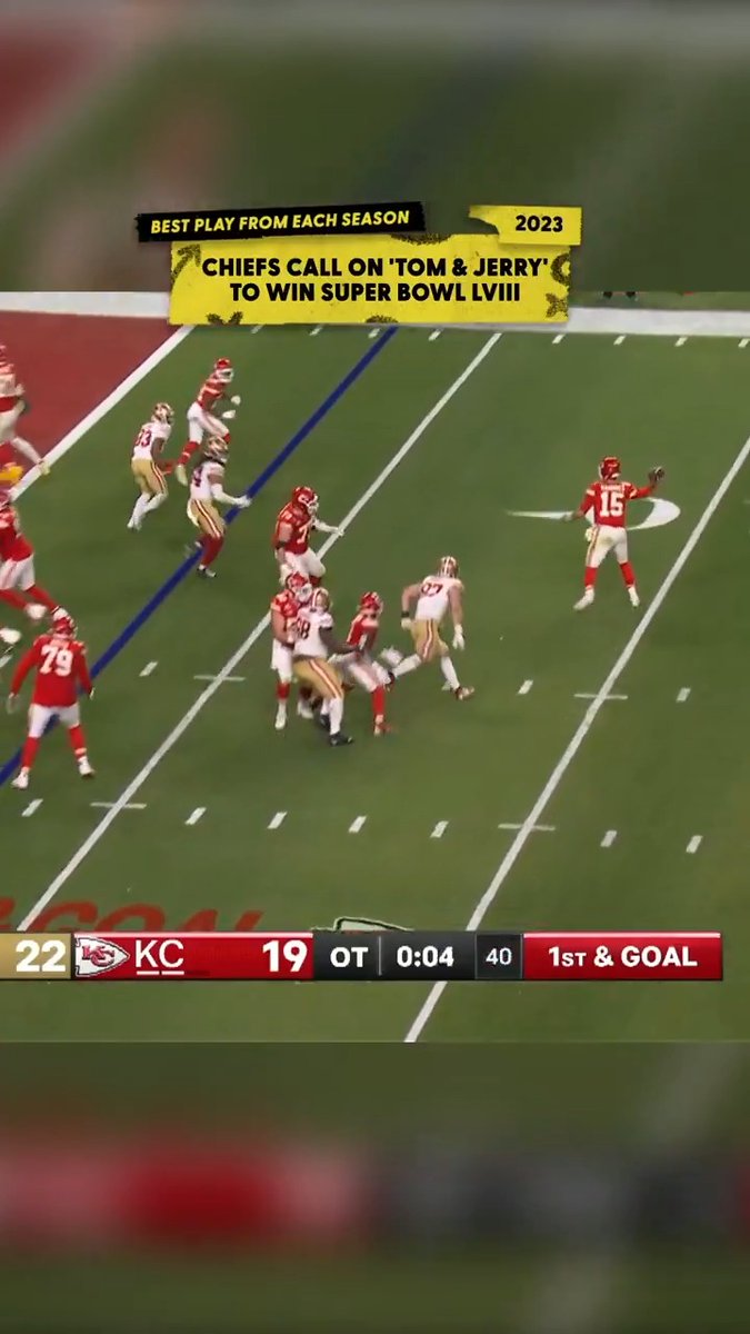 From a hail mary to a reverse hurdle, the best play of each year this decade 🔥