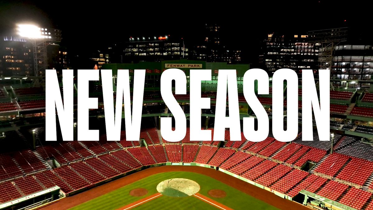 ONE. WEEK. OUT. GET. FIRED. UP. 🔥 Red Sox