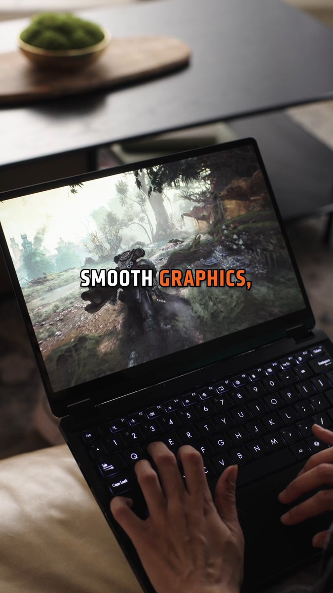 Unleash your game. No desktop required. 🔥 AMD Ryzen AI powered laptops pack a punch.