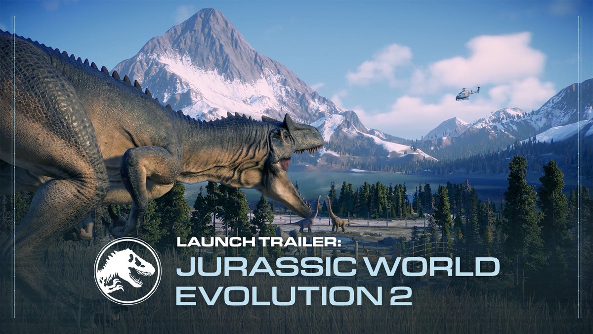 【PC版無料配布開始】原作映画のIFも楽しめる恐竜パーク運営シム『ジュラシック・ワールド・エボリューション2』Epic Gamesストアにて 配布期間は3月21日午前0時より1週間です。
