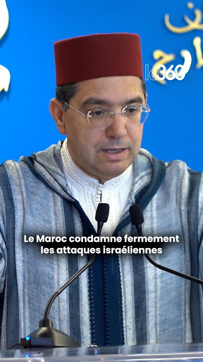🇲🇦🇵🇸🇮🇱 « Le Maroc condamne fermement les attaques contre les civils à Gaza. Nous avons vu le nombre de victimes, qui se compte par centaines, au cours de ces derniers jours. » « Le Maroc considère que ces attaques commises par Israël sont inacceptables et qu'elles ne contribuent pas à une paix durable dans la région. » « Le Maroc appelle à un cessez-le-feu immédiat et à une solution juste et durable basée sur deux États, avec Jérusalem-Est comme capitale de l'État palestinien. » ➖ Nasser Bourita, ministre des Affaires étrangères