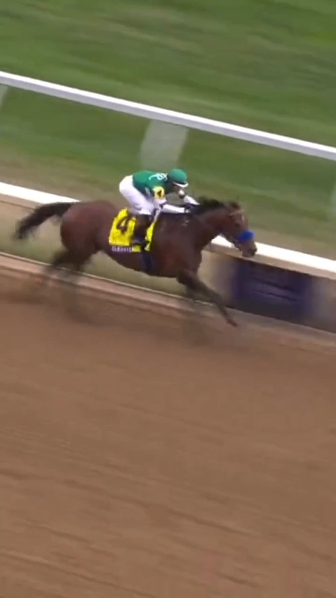 How many times can you watch #BreedersCup Champion Flightline dominate in the 2022 Classic? ๐ The answer is infinity.