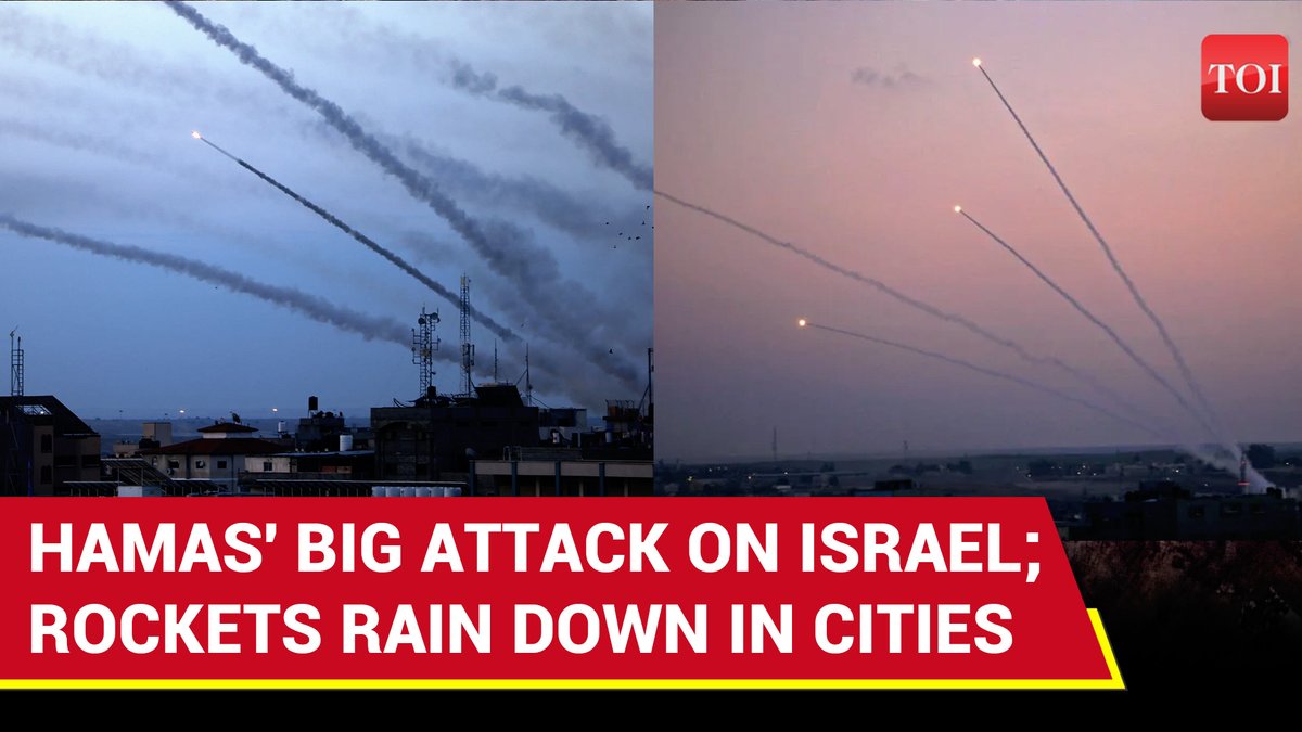 #Hamas fires deadly M90 rockets at #Israeli cities, sirens ring out | Big attack after months Watch for details