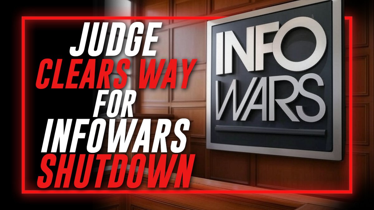 BREAKING EXCLUSIVE: Federal Judge Clears Way For Infowars Shutdown!!! » TUNE IN NOW FOR LATEST ON LAWFARE BATTLE: