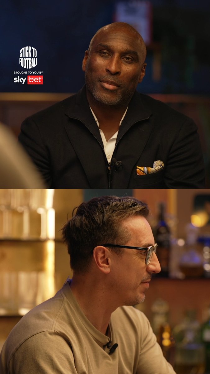 "Get rid of Gary Neville and get me in instead!" 😂 Sol Campbell’s past comments resurface, and Gary’s got the receipts! 🤣