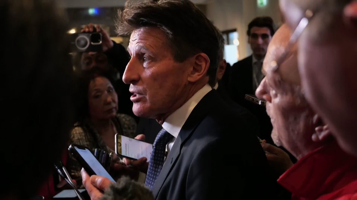 "I wish her well" 🤝 Sebastian Coe reacts to Kirsty Coventry being elected as the new IOC president.