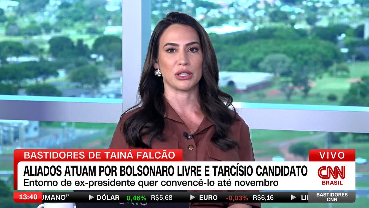 Por Tainá Falcão: Aliados do ex-presidente Jair Bolsonaro (PL) tentam convencê-lo a admitir o governador de SP, Tarcísio de Freitas (Republicanos), como candidato em 2026. O jogo de convencimento passa por um esforço coletivo para evitar a prisão do ex-presidente. #CNNBrasil