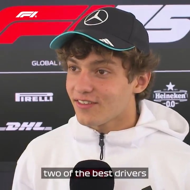 Schumacher, Hamilton, and now Antonelli Your race engineer is your eyes and ears out on track, and Kimi hails and Peter "Bono" Bonnington as one of the very best #F1 #ChineseGP