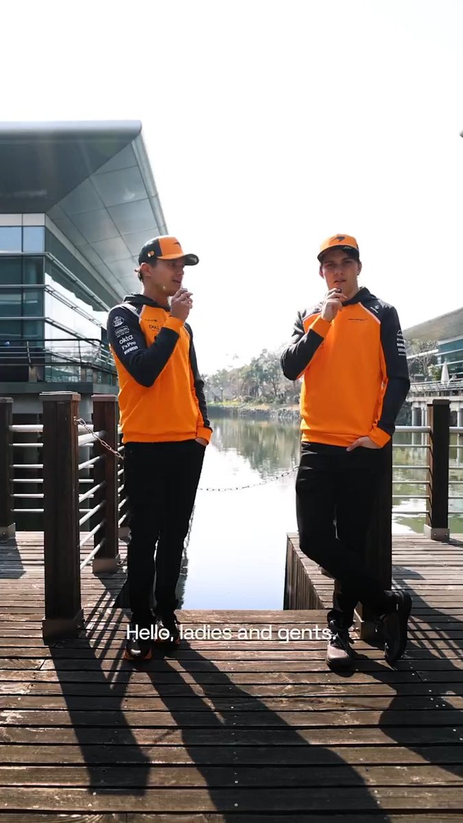 Sprint weekends, in the words of Lando and Oscar 🗣️ #McLaren | #ChineseGP 🇨🇳