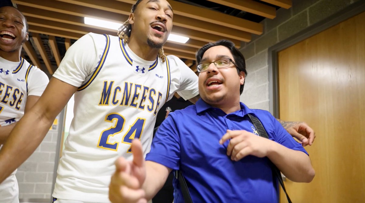 "If they kept manager stats for rebounding and wiping up wet spots on the court, I'd put up Wilt Chamberlain numbers." McNeese Men’s Basketball's Amir "AURA" Khan is ready for March Madness