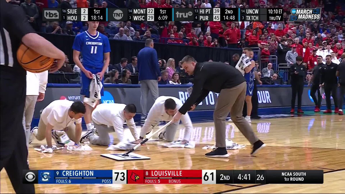The cleanup crew is in FULL FORCE rn