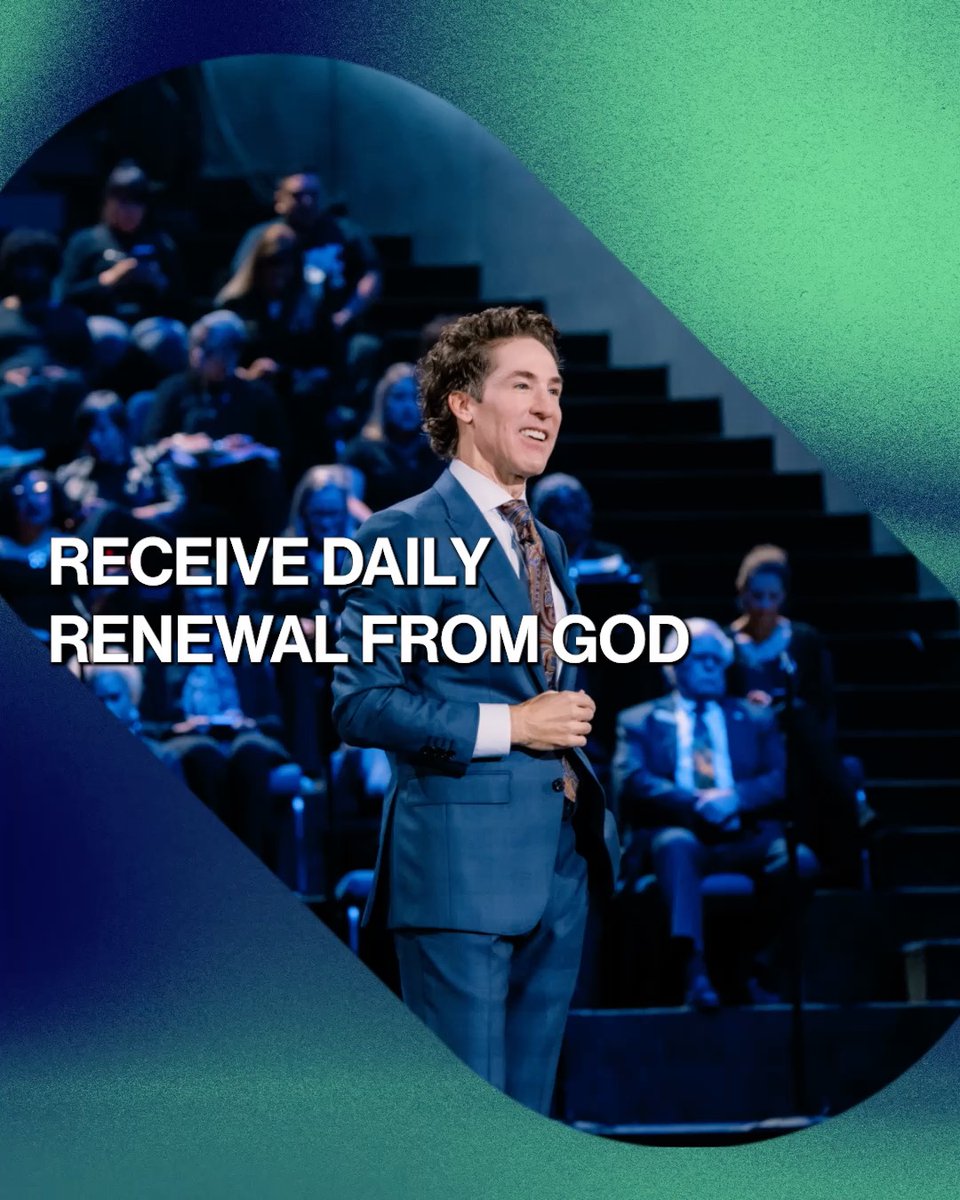 It’s important to develop a habit of daily renewal. Every day, remind yourself who you are. If you don’t tell yourself who you are, the enemy will tell you. Don't miss this powerful message, "Daily Renewal" from Joel!
