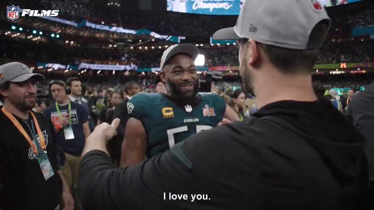 What a way to go out. BG's final moments in the midnight green 💚 Philadelphia Eagles