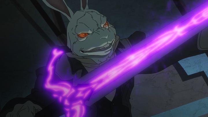 well well well, look who has the Force Edge, sword of the demon knight Sparda. DEVIL MAY CRY, only on Netflix April 3