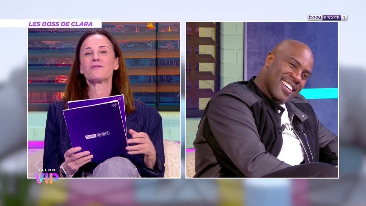 [📺LIVE] #SalonVIP 🤭 Les dossiers croustillants de @TeddyRiner dans les "doss' de Clara" !