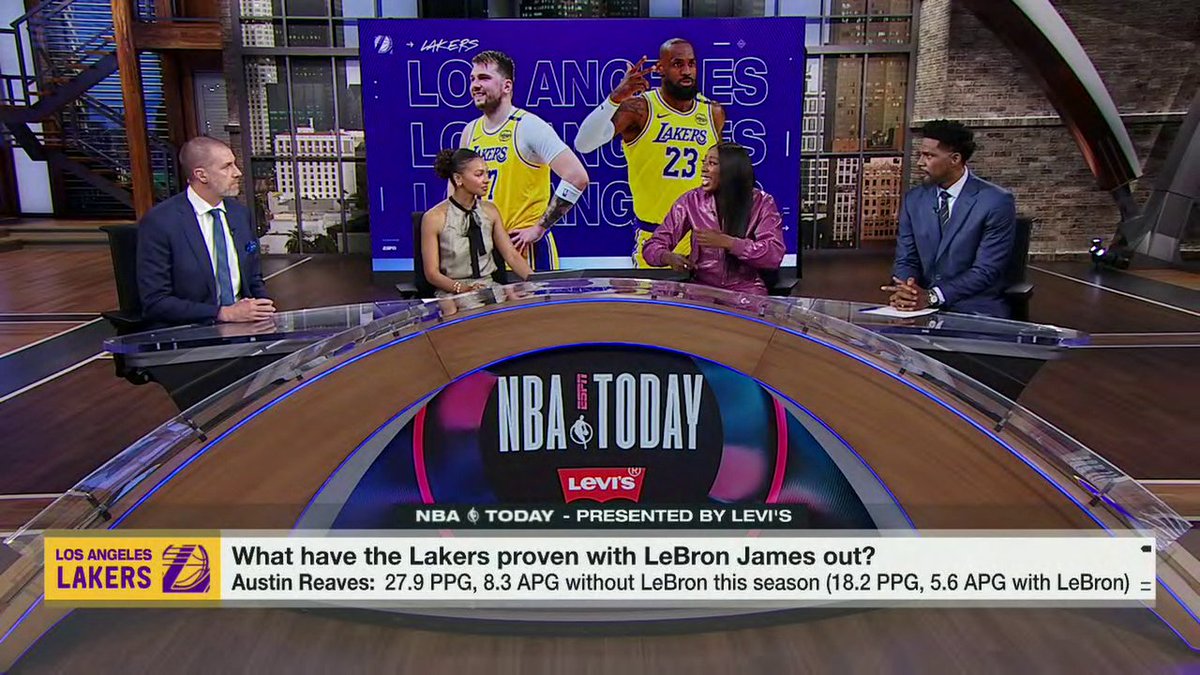 "The L in the Lakers stands for lucky and for Luka!" Chiney Ogwumike thinks the Lakers are the luckiest team in the league after the trade for Luka Doncic. 😮