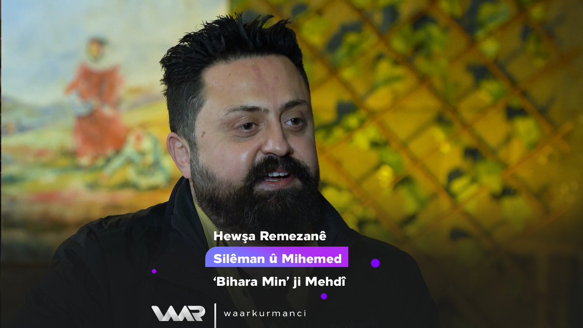 Ber bi Newroza Amedê ve ji Mehdî, Silêman û Mihemed strana Brader 'Bihara Min' 🎼 YouTube➡️ #waarkurmanci