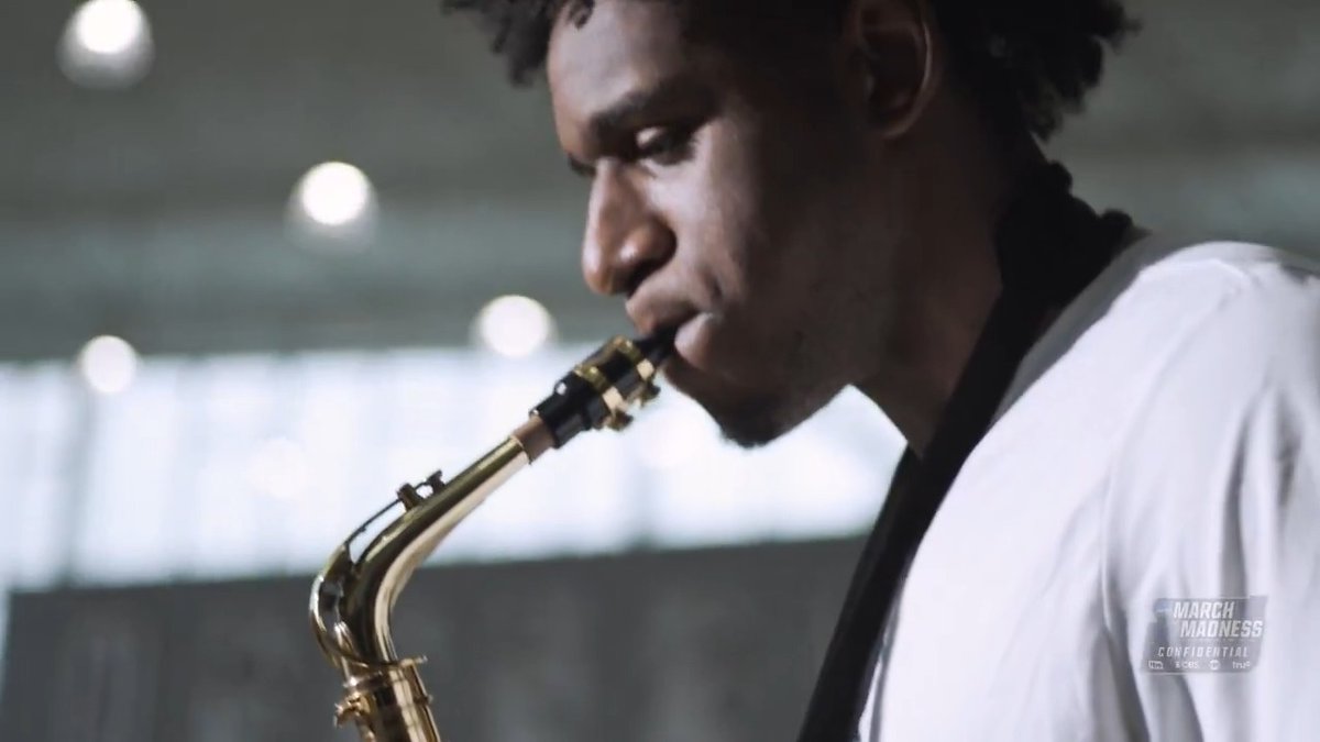 Tarris Reed Jr. has always played with rhythm. First with a saxophone and now with the UConn Men's Basketball Huskies as they chase another title.