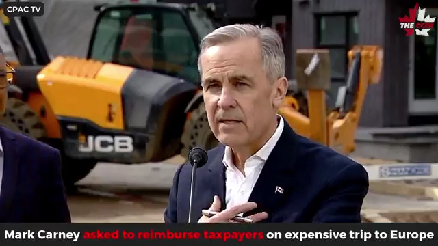 Unelected Canadian PM Mark Carney is asked if he will reimburse taxpayers the $500K he just spent on his recent trip to Europe, days after taking office. Simple question to answer right? Carney avoids James Westgate Snell — Canadian political news question and gets called on it (watch till the end) #cdnpoli