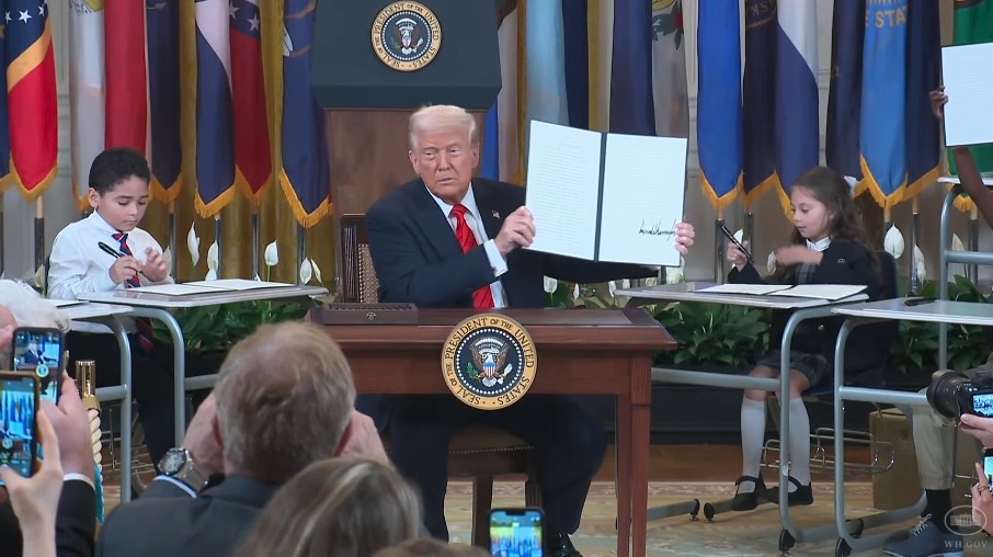 Trump has signed the executive order dismantling the Department of Education, defunding public schools across the country