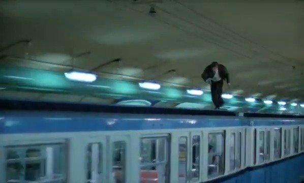 Jean-Paul Belmondo performed all the stunts on his own in 'Fear Over the City' (1975). They were very dangerous. The movie had a car chase, A helicopter scene, a Rooftop fight lasting several minutes &amp; the most dangerous of them all, this incredible chase on a moving train.