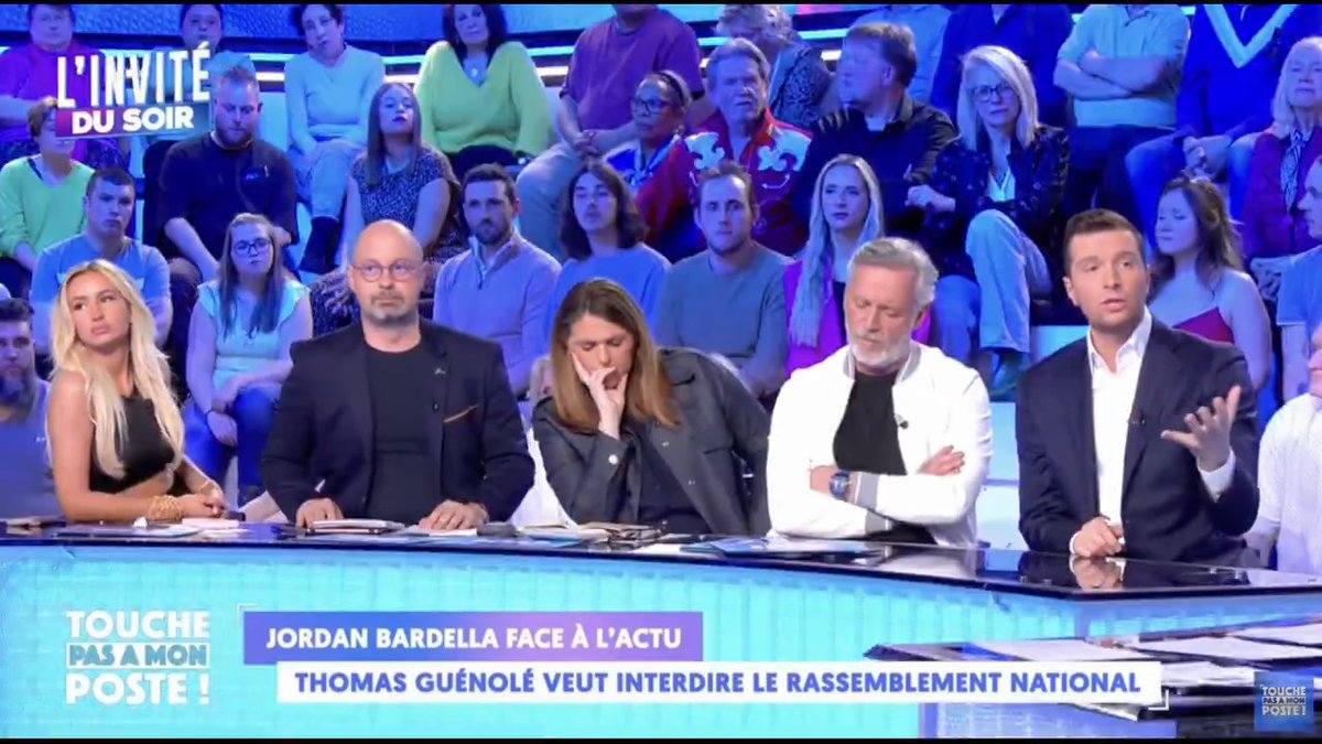 Ce qui dérange M. Guénolé, c'est que de plus en plus de nos compatriotes considèrent que le Rassemblement National est une alternative pour protéger la sécurité des Français. Ce qui le dérange, c'est que des millions de Français soient d'accord avec notre discours ! #TPMP
