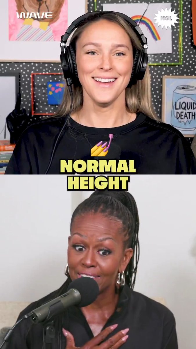 Tall women will agree with Michelle Obama and Kylie on this one! IMO with Michelle Obama & Craig Robinson