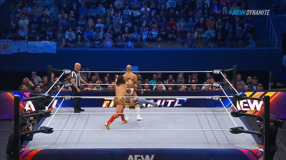 .@OrangeCassidy vs Speedball Mike Bailey vs dunkzilla - マーク・デイビス vs Ricochet for an International Title shot at #AEWDynasty! | 3/19/25, #AEWDynamite Watch #AEWDynamite on-demand on @SportsOnMax ▶️